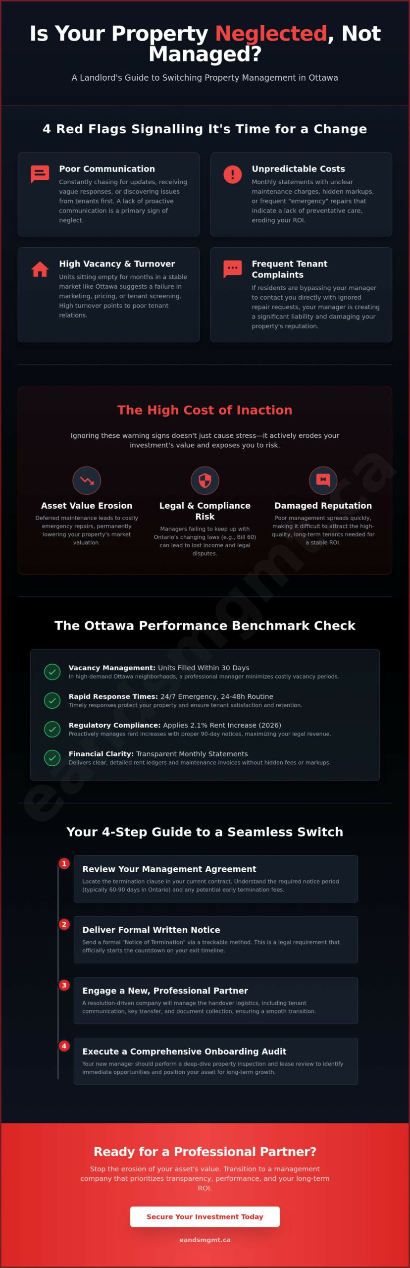 Switching Property Management Companies in Ottawa: The Seamless Transition Guide